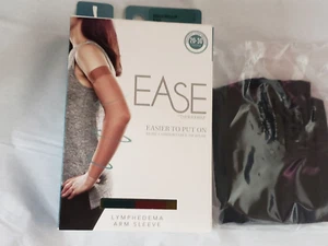 EASE LYMPHRDRMA ARM SLEEVE MEDIUM  REGULAR  BLACK  1 SINGLE NIB - Picture 1 of 1
