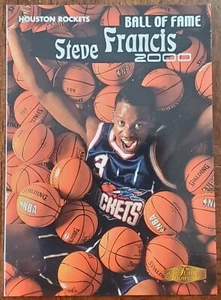 1999-00 FLAIR SHOWCASE STEVE FRANCIS HOUSTON ROCKETS BALL OF FAME INSERT #2BF - Picture 1 of 2