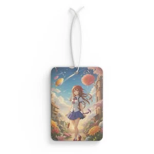 Aesthetic Anime Car Air Freshener Cute Kawaii Trendy Accessories Unique Decor - Picture 1 of 5