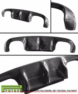 GS STYLE BMW E90 M3 SEDAN CARBON FIBER BUMPER DIFFUSER 2008-2013 - Picture 1 of 1