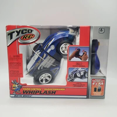 2002 WHIPLASH Tyco RC Mattel Wheels Motor Sports NOS  Vintage Blue - Image 1 of 4