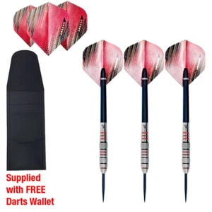 Shanghai Tornado Red Eye 1, Dual Acute Grip. 90% Tungsten Darts Set in 22gram - Picture 1 of 1