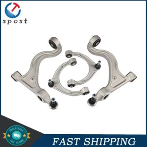 4PCS Aluminum Front Upper Lower Control Arms Fit For Porsche Panamera 2010-2013 - Picture 1 of 12