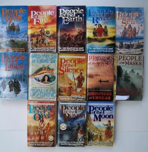 Set of 13 North America's Forgotten Past Series Kathleen O'Neal W. Michael Gear - Picture 1 of 1