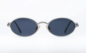 VINTAGE SUNGLASSES GIANNI VERSACE VERSUS R11 948 MEDUSA METALLIC OVAL NOTORIOUS - Picture 1 of 7