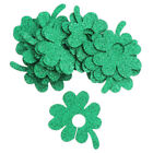 24 Pcs Four Leaf Wine Glass Ring Shamrock Party Favors Charm