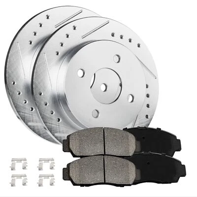 Front Brake Kit Rotors + Ceramic Pads for Scion xB 2004-2006 - Изображение 1 из 4