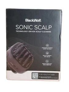 BlackWolf Sonic Kopfhautvibrator Peeling entfernt Schmutz & Öl Neu in geöffneter Verpackung - Bild 1 von 5