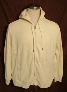 L.L. Bean Womens Sherpa-Lined Womens Hooded Jacket, Off-White, 3XL, New, Reg $74 - Picture 1 of 6