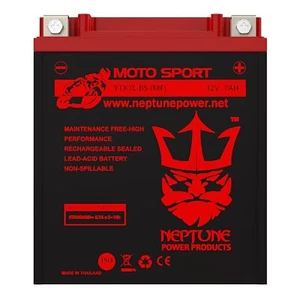 YTX7L-BS 99-12 SUZUKI GZ250 Neptune Power Replacement Battery - Picture 1 of 8