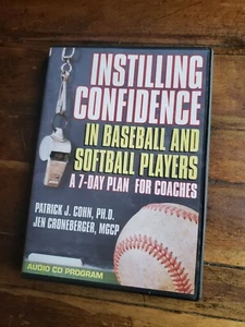 Baseball and Softball Coaching Advice Instilling Confidence in Players Audio CD - Picture 1 of 3
