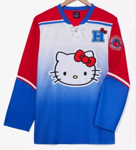 Camiseta deportiva de hockey unisex de Sanrio Hello Kitty, camisa de Hello Kitty - Imagen 1 de 6
