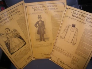 NEU Old World Enterprises 1989 einzigartige Muster historischer Mode (Sie wählen) - Bild 1 von 7