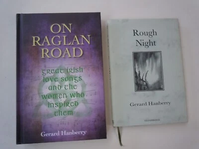 Lot of 2 Signed Gerard Hanberry Ireland Irish Love Songs Poems Poetry Welsh 2002 - Imagem 1 de 4