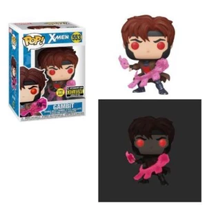 Funko POP! Marvel X-Men Classic-Gambit-Glow in the Dark 553 EE Exklusiv - Bild 1 von 1
