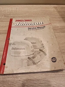 Johnson 2002/2003 Service Manual SN/ST 2 Stroke Models: 90 - 175 HP P/N 5005463 - Picture 1 of 7