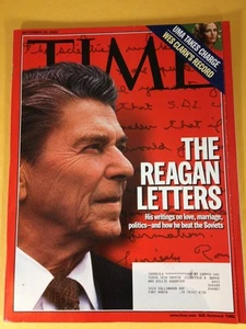 Time Magazine Ronald Reagan The Reagan Letters September 29, 2003 - Picture 1 of 12