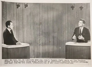 Rare Original JFK Richard Nixon News Press Photo President John F Kennedy 8x10 - Picture 1 of 5
