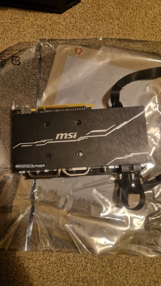 MSI Radeon RX 5700 XT MECH OC Graphics Card Used - Image 1 of 4