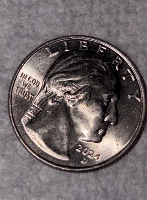 2024 D Hope USA Quarter Error with 'In Cod We Trust' Reverend Dr. Pauli Murray - Image 1 of 4