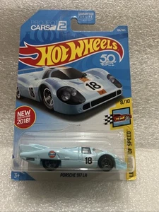 Serie Hot Wheels Legends of Speed 2018 nuova! Olio Golfo Porsche 917 LH! #E2 RARO - Foto 1 di 7