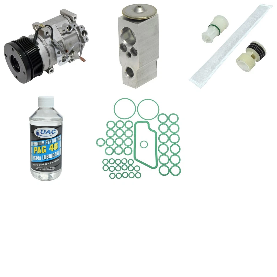 UAC KT 5199 A/C Compressor Kit For 08-20 Lexus Toyota Land Cruiser LX570 - Image 1 of 3