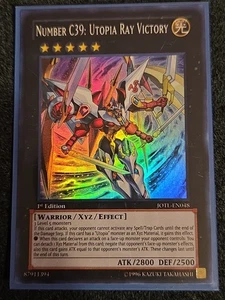 LP Yugioh: Number C39: Utopia Ray Victory - JOTL-EN048 - Super Rare  - Picture 1 of 1