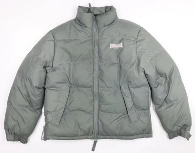 Lonsdale London Women's Grey Puffer Jacket Size 14 - Image 1 of 4