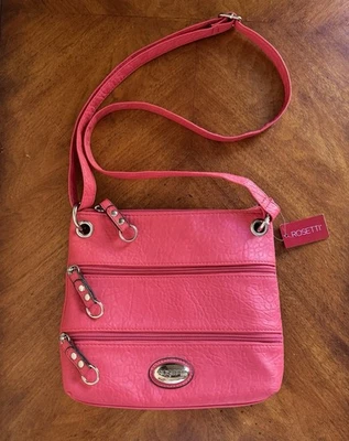 Bolso Bandolera ROSETTI Rosa Salmón Imitación Cuero TRIPLE PLAY Foto 1 de 4
