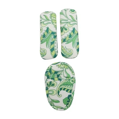 Conjunto de cojín ajustable para cinturón de coche de bebé cubierta de correa para el hombro almohadilla de entrepierna Foto 1 de 4