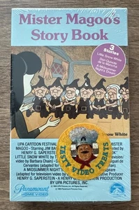 Betamax Mister Magoo's Story Book 3 Stories Sealed Brand New Watermark Beta - Imagen 1 de 3
