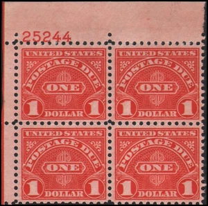 Bloque de placas MNH #J87 EE. UU. - Imagen 1 de 1