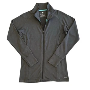 Free Fly Giacca Donna L Bambù Performance Full Zip Tasche Attive Elasticizzata Grigio - Foto 1 di 14