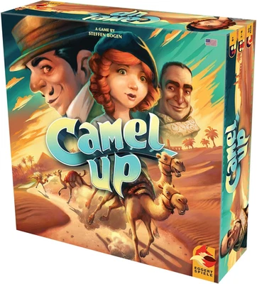 Camel up (Second Edition) | Strategy , Dice Game | Family Board Game for Adults  - Image 1 of 4