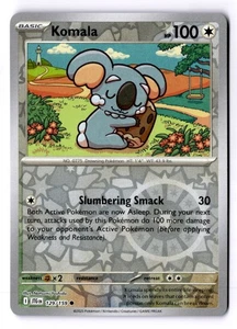 Komala Reverse Holo Common SV09: Journey Together 129/159 NM - Picture 1 of 2