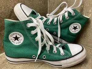 Converse Womens Chuck Taylor All Star Size 6 Shoes Green High Top Sneakers - Picture 1 of 7
