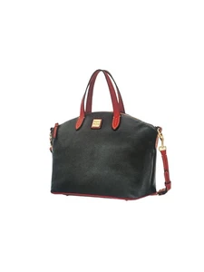 NEW Dooney & Bourke Black Pebble Grain Leather - Picture 1 of 13