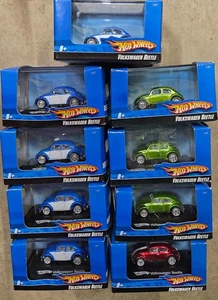 Hot Wheels Volkswagen Beetle Escala 1:87 Lote de 9 Coches ESCALA TREN HO - Imagen 1 de 8