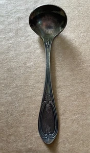 ANTIQUE VICTORIAN COIN SILVER MUSTARD CONDIMENT 3” SPOON - Picture 1 of 5