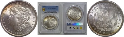 1897 Morgan Dollar   PCGS MS-66+ - Image 1 of 3