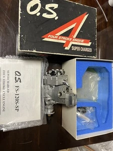 Rare OS Engine - FS-120 Surpass Supercharged RC engine F3A Champion engine - Picture 1 of 7