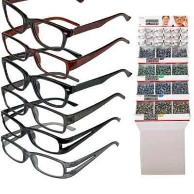 OUT OF THE BLUE OCCHIALI DA LETTURA TASCABILI PIEGHEVOLI 4 DIOTTRIE 3 COLORI E 3 MODELLI 18-4158