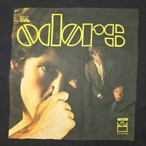 NEU Selten The ODORS Doors Parodie Mash Up Jim Morrison ROCK BAND Shirt Large - Bild 1 von 8