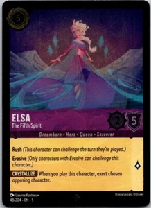 Disneys Lorcana Kaltfolie Elsa der fünfte Geist schimmernder Himmel kostenloser Versand! - Bild 1 von 1