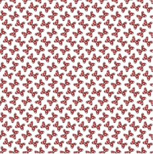 All About Minnie Mouse - Dreaming in Dots Hairbow White Cotton Fabric Yard 9-1 - Picture 1 of 2