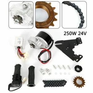 E-Bike Wheel Motor Conversion Chain Kit Electric Bicycle Controller Twist Kit US - Picture 1 of 13