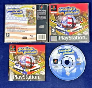 Patriotic Pinball Playstation 1 Ps1 Nr Mint Condition Free UK P&P - Picture 1 of 1