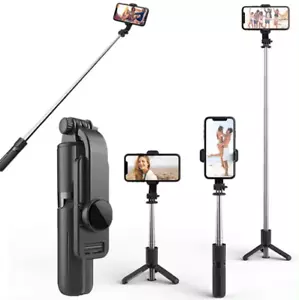 Bastone Per Selfie Estensibile fino a 67cm Selfie Stick Monopiede Bluetooth - Foto 1 di 8