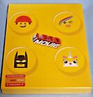 The Lego Movie 3D + 2D Blu-Ray Blufans Exclusive Full-Slip Steelbook New &Sealed