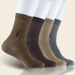 5 pares calcetines calcetines de seda natural transpirables y cómodos para hombre calcetines desodorante - Imagen 1 de 17